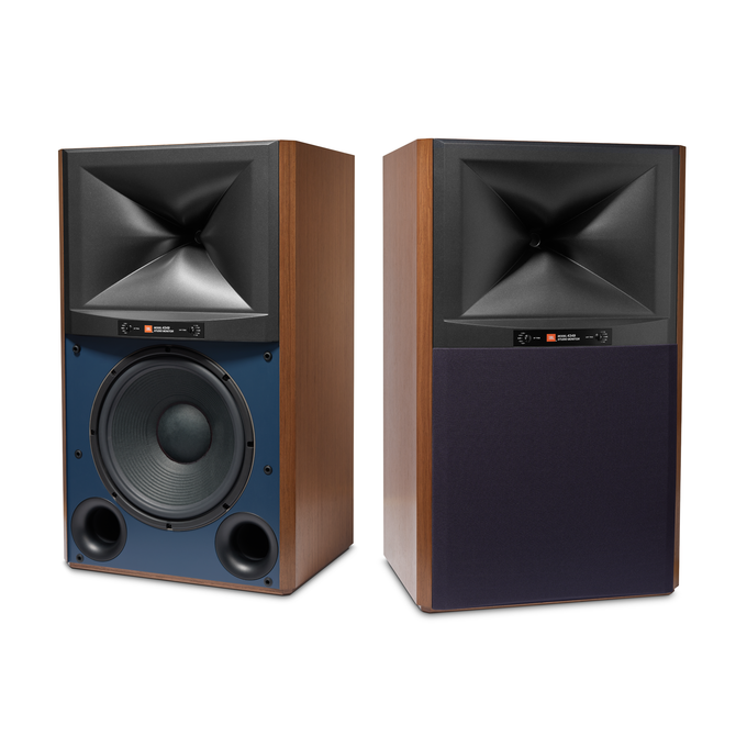 JBL 4349 - Walnut - 12-inch (300mm) 2-way Studio Monitor Loudspeaker - Hero image number null